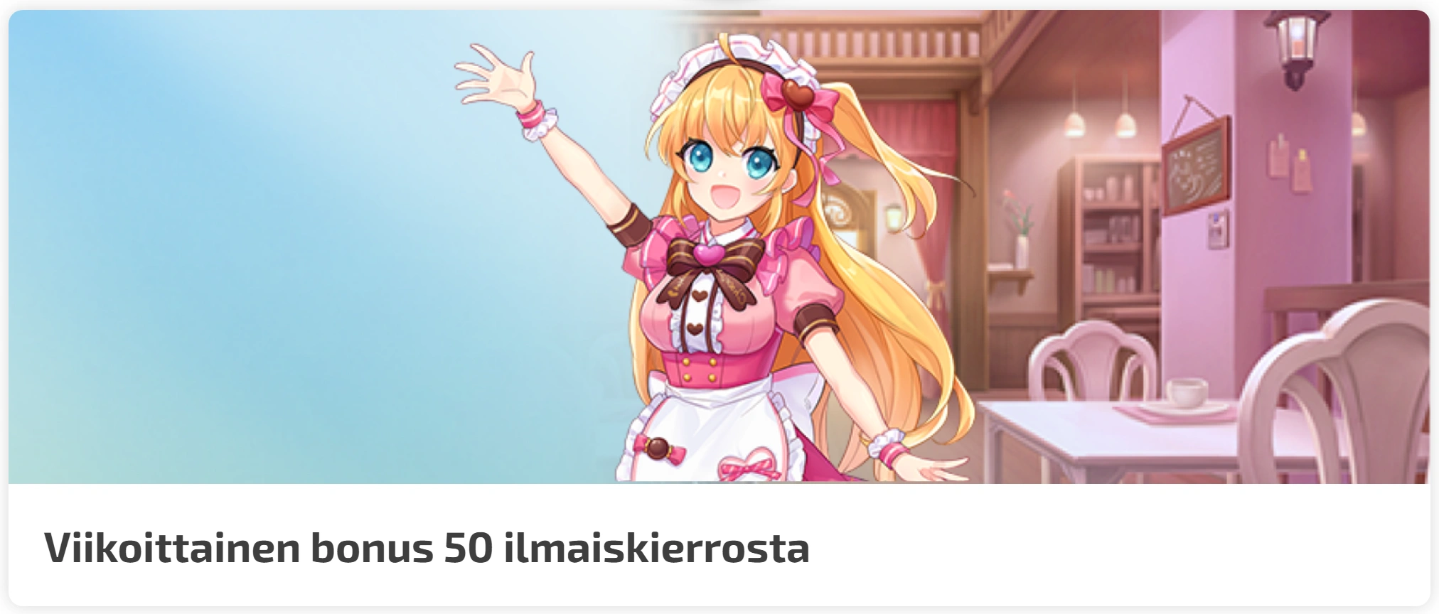 BoaBoa Viikonloppu-latausbonus