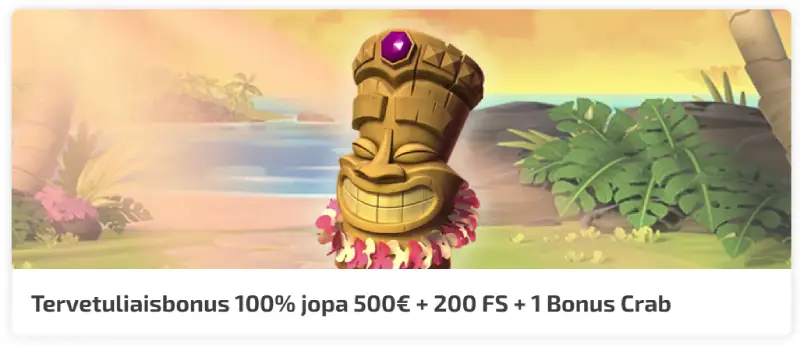 BoaBoa Casino Tervetuliaisbonus